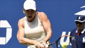 Simona Halep of Romania hits to Kaia Kanepi (not pictured) of Estonia on day one of the 2018 U.S. Open tennis tournament at USTA Billie Jean King National Tennis Center.(Danielle Parhizkaran-USA TODAY Sports) Simona Halep of Romania hits to Kaia Kanepi (not pictured) of Estonia on day one of the 2018 U.S. Open tennis tournament at USTA Billie Jean King National Tennis Center.(Danielle Parhizkaran-USA TODAY Sports)