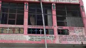 Paskin Mary Cross Child Shelter Home at Indiranagar in Ludhiana on August 22.(HT Photo) Paskin Mary Cross Child Shelter Home at Indiranagar in Ludhiana on August 22.(HT Photo)