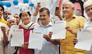 Party says her parents, both Leftists, combined the surnames of Karl Marx and Vladimir Lenin to name her Marlena.(Raj K Raj/HT PHOTO) Party says her parents, both Leftists, combined the surnames of Karl Marx and Vladimir Lenin to name her Marlena.(Raj K Raj/HT PHOTO)