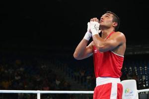 File image of Vikas Krishan.(Getty Images) File image of Vikas Krishan.(Getty Images)