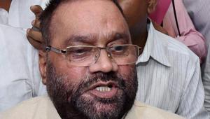 If conditions are favourable, the Uttar Pradesh government will give jobs to 33 lakh persons, Swami Prasad Maurya said.(PTI/File Photo) If conditions are favourable, the Uttar Pradesh government will give jobs to 33 lakh persons, Swami Prasad Maurya said.(PTI/File Photo)