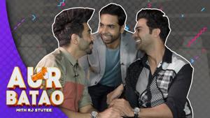 <p>Rajkummar Rao, Aparshakti Khurana and Abhishek Banerjee get candid with RJ Stutee on Hindustan Times' Aur Batao. From talking about their upcoming movie Stree to what really makes them tick, the actors share notes on everything in the show. This one is not your regular photoshopped chat show this, but makes hanging out with celebs a whole different (and fun) ballgame. Using her trademark wit and humour, RJ Stutee gets your favourite stars to laugh, share and confess... So get set for the most happening and wacky star answers only on Aur Batao with RJ Stutee.</p>