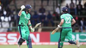 Andrew Balbirnie struck a half-century to lead the chase. (FILE IMAGE)(IDI via Getty Images) Andrew Balbirnie struck a half-century to lead the chase. (FILE IMAGE)(IDI via Getty Images)