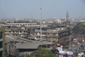 Bhiwandi is known for its powerlooms and warehouses.(Praful Gangurde) Bhiwandi is known for its powerlooms and warehouses.(Praful Gangurde)