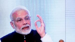 Prime Minister Narendra Modi addresses the Bay of Bengal Initiative for Multi-Sectoral Technical and Economic Cooperation (BIMSTEC) summit in Kathmandu, Nepal.(Reuters) Prime Minister Narendra Modi addresses the Bay of Bengal Initiative for Multi-Sectoral Technical and Economic Cooperation (BIMSTEC) summit in Kathmandu, Nepal.(Reuters)