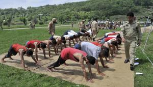 According to officials, around 5,000 persons, including 218 women, have been appointed as constables this year.(HT Photo) According to officials, around 5,000 persons, including 218 women, have been appointed as constables this year.(HT Photo)