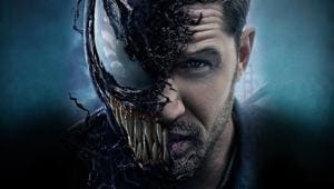 Tom Hardy stars as Eddie Brock in Venom. Tom Hardy stars as Eddie Brock in Venom.