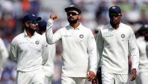 India don’t have a history of big successful chases in England. Of the seven Tests they have won in England, three were achieved chasing a fourth innings target(REUTERS) India don’t have a history of big successful chases in England. Of the seven Tests they have won in England, three were achieved chasing a fourth innings target(REUTERS)