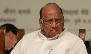 Addressing selected leaders at the party’s brainstorming meeting last week, NCP chief Sharad Pawar informed his colleagues that the party would prefer equal number of seats in alliance with the Congress.(HT File Photo) Addressing selected leaders at the party’s brainstorming meeting last week, NCP chief Sharad Pawar informed his colleagues that the party would prefer equal number of seats in alliance with the Congress.(HT File Photo)