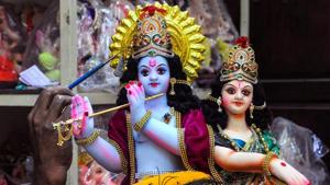 The thieves broke into the temple on the eve of Janmashtami.(PTI Photo/Representative image) The thieves broke into the temple on the eve of Janmashtami.(PTI Photo/Representative image)