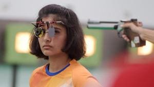 File Picture of Manu Bhaker(PTI) File Picture of Manu Bhaker(PTI)