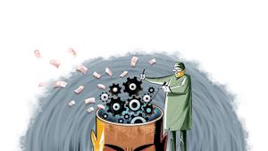 According to the National Crime Records Bureau, 3.3% of the 1.33 lakh suicides in India in 2015 were a result of bankruptcy, change in economic status and financial distress, a rise compared to the 1.8% of total 1.31 lakh in 2014.(ILLUSTRATION: SUDHIR SHETTY) According to the National Crime Records Bureau, 3.3% of the 1.33 lakh suicides in India in 2015 were a result of bankruptcy, change in economic status and financial distress, a rise compared to the 1.8% of total 1.31 lakh in 2014.(ILLUSTRATION: SUDHIR SHETTY)