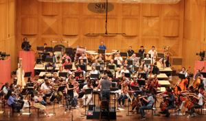 Alexden lazarev conducts the Symphony Orchestra of India during a rehearsal at the National Centre for the Performing Arts in Mumbai.(Bhushan Koyande / HT Photo) Alexden lazarev conducts the Symphony Orchestra of India during a rehearsal at the National Centre for the Performing Arts in Mumbai.(Bhushan Koyande / HT Photo)
