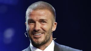 David Beckham was caught driving the luxury car at 59 miles (94 kilometres) per hour in a 40 mph zone.(AP) David Beckham was caught driving the luxury car at 59 miles (94 kilometres) per hour in a 40 mph zone.(AP)