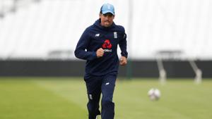 England's Alastair Cook during nets.(REUTERS) England's Alastair Cook during nets.(REUTERS)