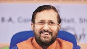 Union HRD minister Prakash Javadekar in New Delhi.(Mint File) Union HRD minister Prakash Javadekar in New Delhi.(Mint File)
