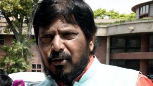 Ramdas Athawale, who is also the president of RPI, said while he was not opposed to switching from ‘Dalit’ to the legally approved ‘Scheduled Castes’ for official purposes, he saw no merit in banning its usage in the media or otherwise.(HT/File Photo) Ramdas Athawale, who is also the president of RPI, said while he was not opposed to switching from ‘Dalit’ to the legally approved ‘Scheduled Castes’ for official purposes, he saw no merit in banning its usage in the media or otherwise.(HT/File Photo)