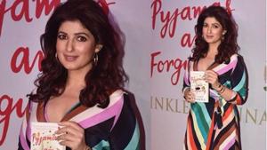 Twinkle Khanna at the launch of her new book Pyjamas Are Forgiving.(Viral Bhayani)