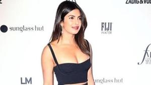 Priyanka Chopra at Daily Front Row’s Fashion Media Awards on Thursday. Priyanka Chopra at Daily Front Row’s Fashion Media Awards on Thursday.