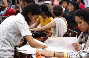 According to the Ministry of External Affairs, the US is the most preferred destination for Indian students seeking a foreign degree.(HT file) According to the Ministry of External Affairs, the US is the most preferred destination for Indian students seeking a foreign degree.(HT file)