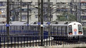 Deputy commissioner of metro rail safety (CMRS) Ram Kripal, finished his two-day long safety test of the rolling stock to make way for the next stage.(HT FILE PHOTO) Deputy commissioner of metro rail safety (CMRS) Ram Kripal, finished his two-day long safety test of the rolling stock to make way for the next stage.(HT FILE PHOTO)