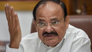 Vice president M Venkaiah Naidu during an interview with PTI at his residence in New Delhi.(PTI Photo) Vice president M Venkaiah Naidu during an interview with PTI at his residence in New Delhi.(PTI Photo)