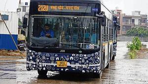 The Gurugaman bus service was flagged off on September 2 by chief minister Manohar Lal Khattar.(HT File Photo) The Gurugaman bus service was flagged off on September 2 by chief minister Manohar Lal Khattar.(HT File Photo)