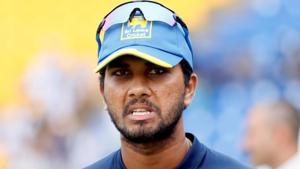 Sri Lanka’s Dinesh Chandimal will miss Asia Cup 2018 due to injury.(REUTERS) Sri Lanka’s Dinesh Chandimal will miss Asia Cup 2018 due to injury.(REUTERS)