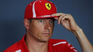 Kimi Raikkonen during a press conference.(REUTERS) Kimi Raikkonen during a press conference.(REUTERS)