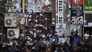 The Delhi high court also issued a notice to JNU, the Member Secretary of its Grievance Redressal Cell (GRC) and the varsity chief proctor, seeking their stand on the matter by September 27.(HT File Photo) The Delhi high court also issued a notice to JNU, the Member Secretary of its Grievance Redressal Cell (GRC) and the varsity chief proctor, seeking their stand on the matter by September 27.(HT File Photo)