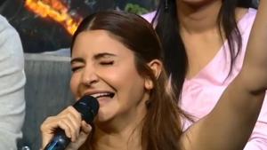 Check out Anushka Sharma’s Sui Dhaaga expression. Check out Anushka Sharma’s Sui Dhaaga expression.