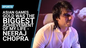 <p>Neeraj Chopra won javelin gold at both Asian Games and the Commonwealth Games this year, but the 20-year old rates the triumph in Jakarta as the biggest achievement of his career. In an exclusive interview with Hindustan Times, Chopra talks about his journey as an athlete, his achievements and the viral picture with the Pakistani athlete at the Asian Games podium.</p> <p>Neeraj Chopra won javelin gold at both Asian Games and the Commonwealth Games this year, but the 20-year old rates the triumph in Jakarta as the biggest achievement of his career. In an exclusive interview with Hindustan Times, Chopra talks about his journey as an athlete, his achievements and the viral picture with the Pakistani athlete at the Asian Games podium.</p>