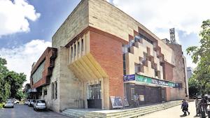 Payal Cinema in Gurugram’s Sector 14 is one of the two remaining single screen theatre in the city.(Parveen Kumar / HT Photo) Payal Cinema in Gurugram’s Sector 14 is one of the two remaining single screen theatre in the city.(Parveen Kumar / HT Photo)
