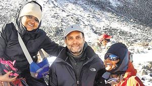 Congress President Rahul Gandhi during the Kailash Mansarovar Yatra, 2018(Photos by special arrangement) Congress President Rahul Gandhi during the Kailash Mansarovar Yatra, 2018(Photos by special arrangement)