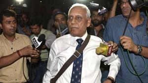 The CBI has alleged that former Indian Air Force chief SP Tyagi took bribes of several crores from AgustaWestland.(HT File Photo) The CBI has alleged that former Indian Air Force chief SP Tyagi took bribes of several crores from AgustaWestland.(HT File Photo)