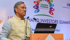 Uttarakhand chief minister Trivendra Singh Rawat had ordered an SIT probe into the Rs 500-crore NH-74 scam just days after he took over, following the BJP’s landslide win in the 2017 assembly polls.(PTI/File Photo) Uttarakhand chief minister Trivendra Singh Rawat had ordered an SIT probe into the Rs 500-crore NH-74 scam just days after he took over, following the BJP’s landslide win in the 2017 assembly polls.(PTI/File Photo)