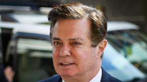 (Paul Manafort, Donald Trump's former campaign chief, arriving for a hearing at US District Court in Washington, DC, on June 15, 2018 .(AFP)