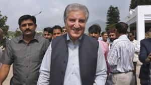 Pakistan's Foreign Minister Shah Mahmood Qureshi recalls the country’s high commissioner to the UK.(AP) Pakistan's Foreign Minister Shah Mahmood Qureshi recalls the country’s high commissioner to the UK.(AP)