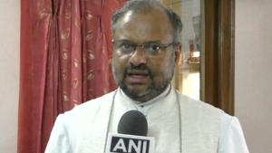 On Friday, the Bishop received official summons from Vaikom (Kerala) deputy superintendent of police (DSP) K Subhash, who is heading the investigation in the case.(ANI/Twitter) On Friday, the Bishop received official summons from Vaikom (Kerala) deputy superintendent of police (DSP) K Subhash, who is heading the investigation in the case.(ANI/Twitter)