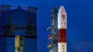 ISRO's PSLV-C42 carrying two earth observing satellites, NovaSAR and S1-4 of Surrey Satellite Technology Limited (SSTL), UK, ready to be launched from Sathish Dhawan Space Centre in Sriharikota, on Saturday, Sept. 15, 2018.(PTI) ISRO's PSLV-C42 carrying two earth observing satellites, NovaSAR and S1-4 of Surrey Satellite Technology Limited (SSTL), UK, ready to be launched from Sathish Dhawan Space Centre in Sriharikota, on Saturday, Sept. 15, 2018.(PTI)