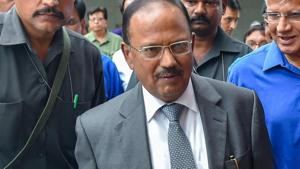 National Security Adviser (NSA) Ajit Doval is in Washington for talks with US Secretary of State Mike Pompeo, defence secretary James Mattis.(PTI) National Security Adviser (NSA) Ajit Doval is in Washington for talks with US Secretary of State Mike Pompeo, defence secretary James Mattis.(PTI)