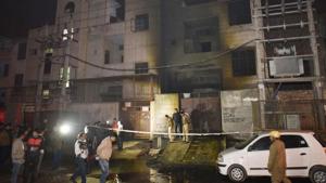On January 20, the firecracker factory in Bawana was gutted, leaving 17 workers dead.(HT File Photo) On January 20, the firecracker factory in Bawana was gutted, leaving 17 workers dead.(HT File Photo)
