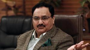 Health Minister J.P. Nadda speaks to the media at his office in New Delhi January 14, 2015. REUTERS/Adnan Abidi/Files(Reuters File Photo) Health Minister J.P. Nadda speaks to the media at his office in New Delhi January 14, 2015. REUTERS/Adnan Abidi/Files(Reuters File Photo)