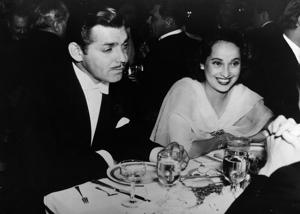 The one who was wildly successful at passing. No, not Gable: Hollywood star Merle Oberon (1911-1979) with Clark Gable (1901-1960) in 1939.(Getty Images)