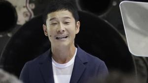 Japanese billionaire Yusaku Maezawa speaks after SpaceX founder and chief executive Elon Musk announced him as the first private passenger on a trip around the moon, on September 17, 2018, in Hawthorne, California.(AP) Japanese billionaire Yusaku Maezawa speaks after SpaceX founder and chief executive Elon Musk announced him as the first private passenger on a trip around the moon, on September 17, 2018, in Hawthorne, California.(AP)
