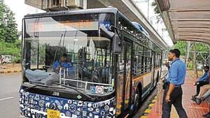 The Gurugaman bus service was launched on September 2. Currently, 23 buses operate on a single route.(PARVEEN KUMAR/HT FILE) The Gurugaman bus service was launched on September 2. Currently, 23 buses operate on a single route.(PARVEEN KUMAR/HT FILE)