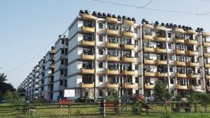 Residents of Sector 63 take great pride in their elevators, CCTV cameras and their collective efforts to give their neighbourhood a rich green cover.(HT Photo) Residents of Sector 63 take great pride in their elevators, CCTV cameras and their collective efforts to give their neighbourhood a rich green cover.(HT Photo)