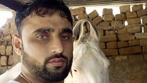 File Photo of gangster Bhanwar Singh alias Bhudev who died in police encounter in Manesar village.(HT Photo) File Photo of gangster Bhanwar Singh alias Bhudev who died in police encounter in Manesar village.(HT Photo)