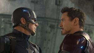 Chris Evans and Robert Downey Jr in a still from Captain America: Civil War, also directed by Joe & Anthony Russo. Chris Evans and Robert Downey Jr in a still from Captain America: Civil War, also directed by Joe & Anthony Russo.