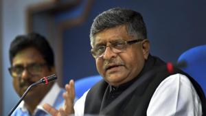 Union law minister Ravi Shankar Prasad has urged Odisha Chief Justice KS Jhaveri to accelerate the process of appointing judges, especially in lower rungs of the judiciary, calling it a generally “urgent” issue.(AP/File Photo) Union law minister Ravi Shankar Prasad has urged Odisha Chief Justice KS Jhaveri to accelerate the process of appointing judges, especially in lower rungs of the judiciary, calling it a generally “urgent” issue.(AP/File Photo)